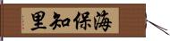 海保知里 Hand Scroll
