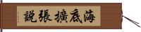 海底擴張說 Hand Scroll