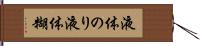 液体のり Hand Scroll