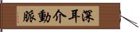 深耳介動脈 Hand Scroll