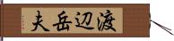 渡辺岳夫 Hand Scroll