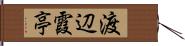 渡辺霞亭 Hand Scroll