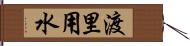 渡里用水 Hand Scroll