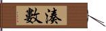 湊數 Hand Scroll