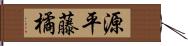 源平藤橘 Hand Scroll