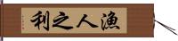 漁人之利 Hand Scroll
