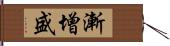 漸增盛 Hand Scroll