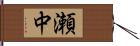 瀬中 Hand Scroll