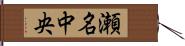 瀬名中央 Hand Scroll