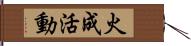 火成活動 Hand Scroll