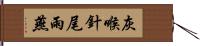 灰喉針尾雨燕 Hand Scroll