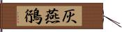 灰燕鴴 Hand Scroll