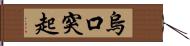 烏口突起 Hand Scroll