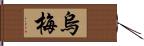 烏梅 Hand Scroll