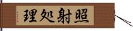 照射処理 Hand Scroll