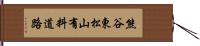 熊谷東松山有料道路 Hand Scroll