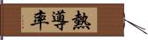 熱導率 Hand Scroll
