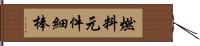 燃料元件細棒 Hand Scroll