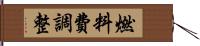 燃料費調整 Hand Scroll