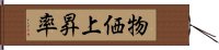 物価上昇率 Hand Scroll