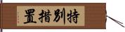 特別措置 Hand Scroll