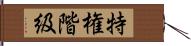 特権階級 Hand Scroll