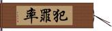 犯罪率 Hand Scroll