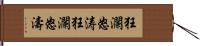 狂瀾怒涛;狂瀾怒濤 Hand Scroll