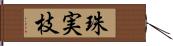 珠実枝 Hand Scroll