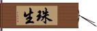 珠生 Hand Scroll