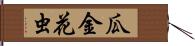 瓜金花虫 Hand Scroll
