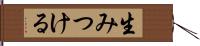 生みつける Hand Scroll
