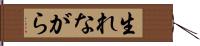 生れながら Hand Scroll