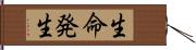 生命発生 Hand Scroll