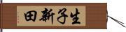 生子新田 Hand Scroll
