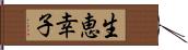 生恵幸子 Hand Scroll