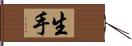 生手 Hand Scroll