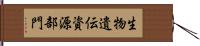 生物遺伝資源部門 Hand Scroll