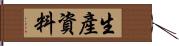 生產資料 Hand Scroll