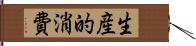 生産的消費 Hand Scroll