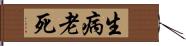 生病老死 Hand Scroll