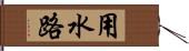 用水路 Hand Scroll