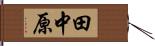 田中原 Hand Scroll