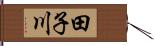 田子川 Hand Scroll