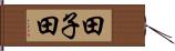 田子田 Hand Scroll