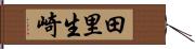 田里生崎 Hand Scroll