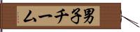 男子チーム Hand Scroll