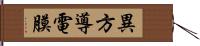 異方導電膜 Hand Scroll