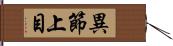 異節上目 Hand Scroll