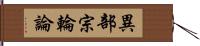 異部宗輪論 Hand Scroll